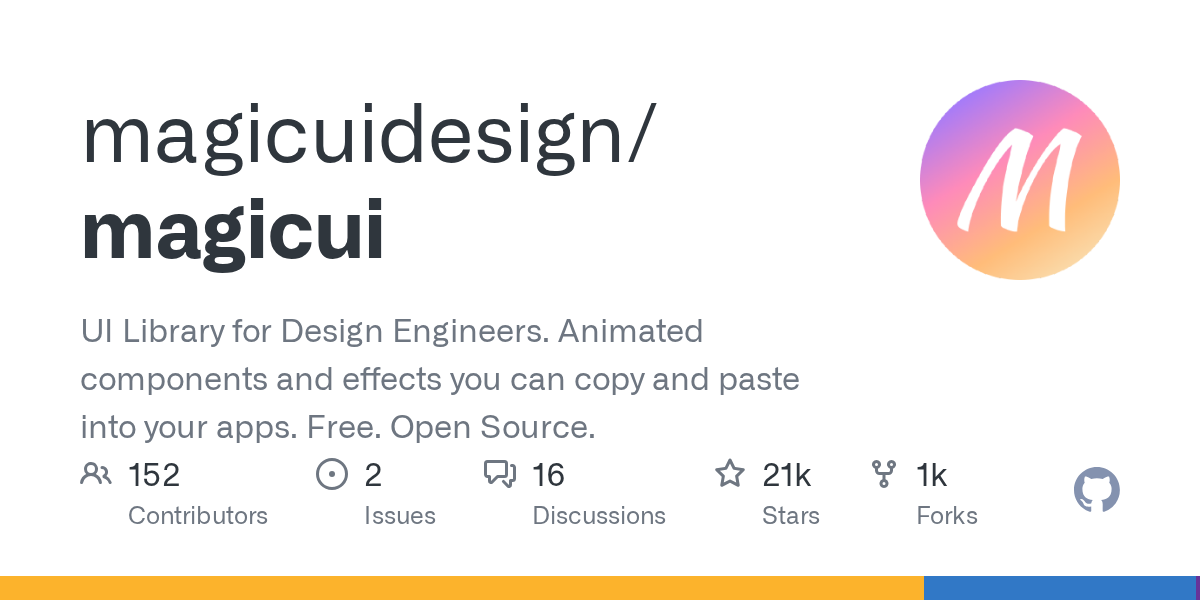 Magic UI — Animated Components for Cursor-built Landing Pages